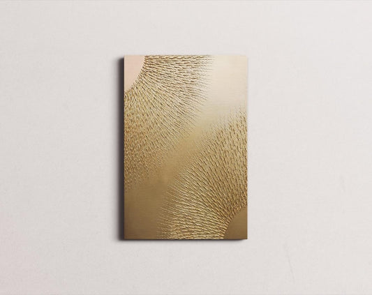 Hand-Painted Geometric Abstract Oil Painting